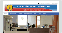 Desktop Screenshot of dasmobilewundzentrum.de